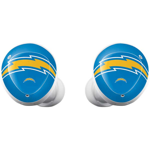 NFL Los Angeles Chargers Large Logo Galaxy Buds Plus Skin